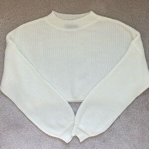 SHEIN Cropped Knit Sweater